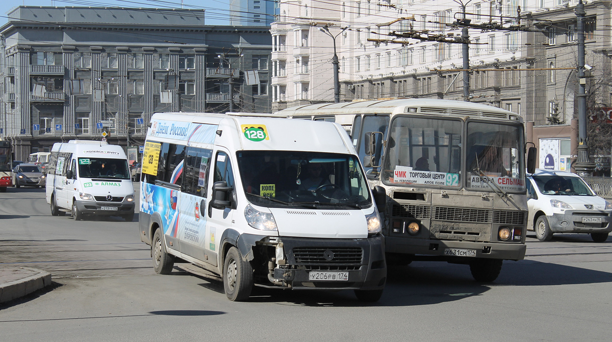 Челябинская область, Нижегородец-FST613 (FIAT Ducato) № У 206 РВ 174