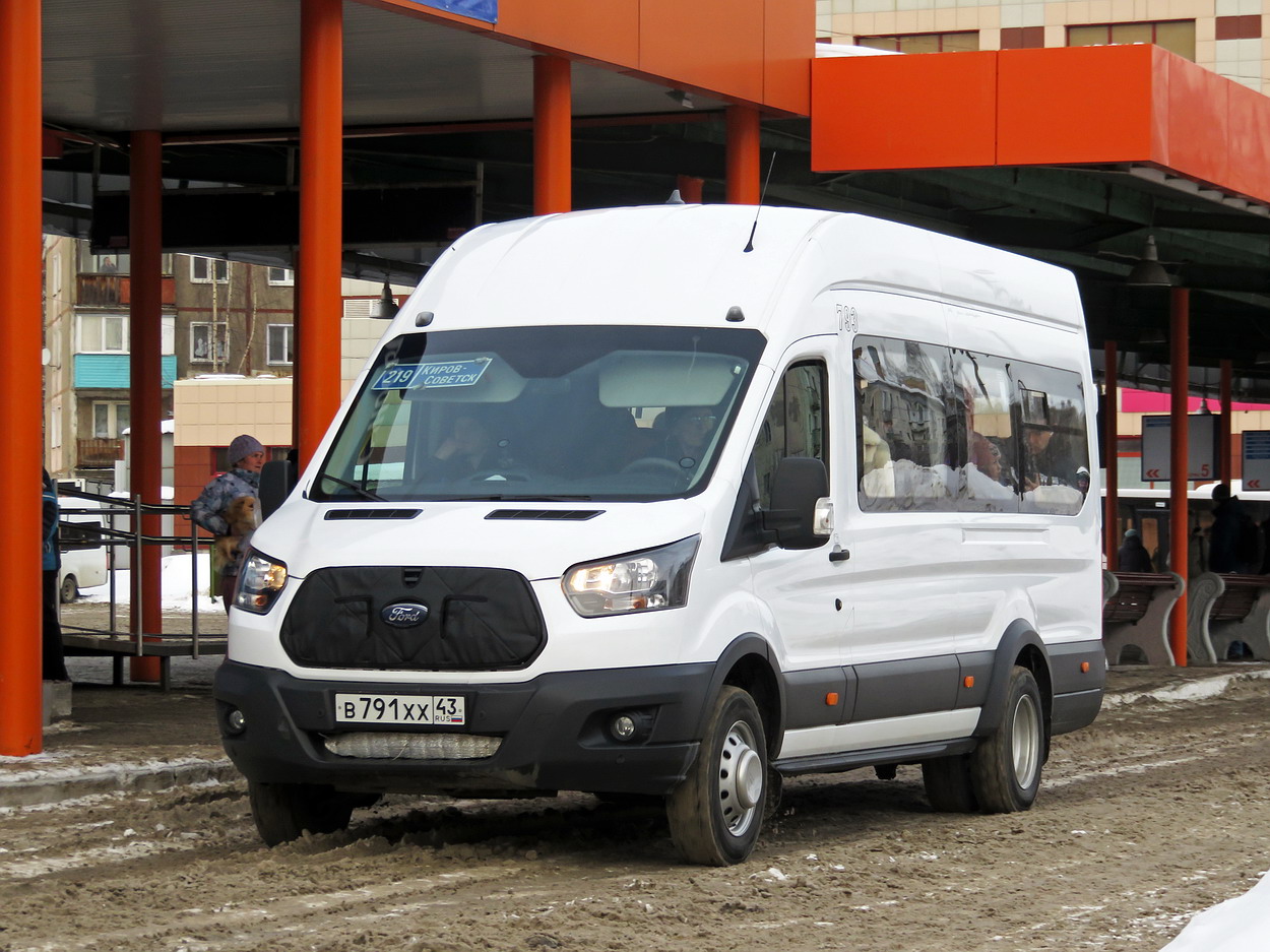 Кировская область, Ford Transit FBD [RUS] (X2F.ESG.) № х793