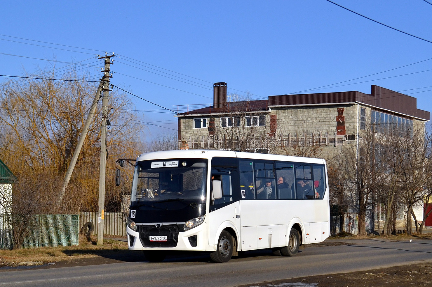 Стаўрапольскі край, ПАЗ-320405-04 "Vector Next" № Е 417 ХС 161