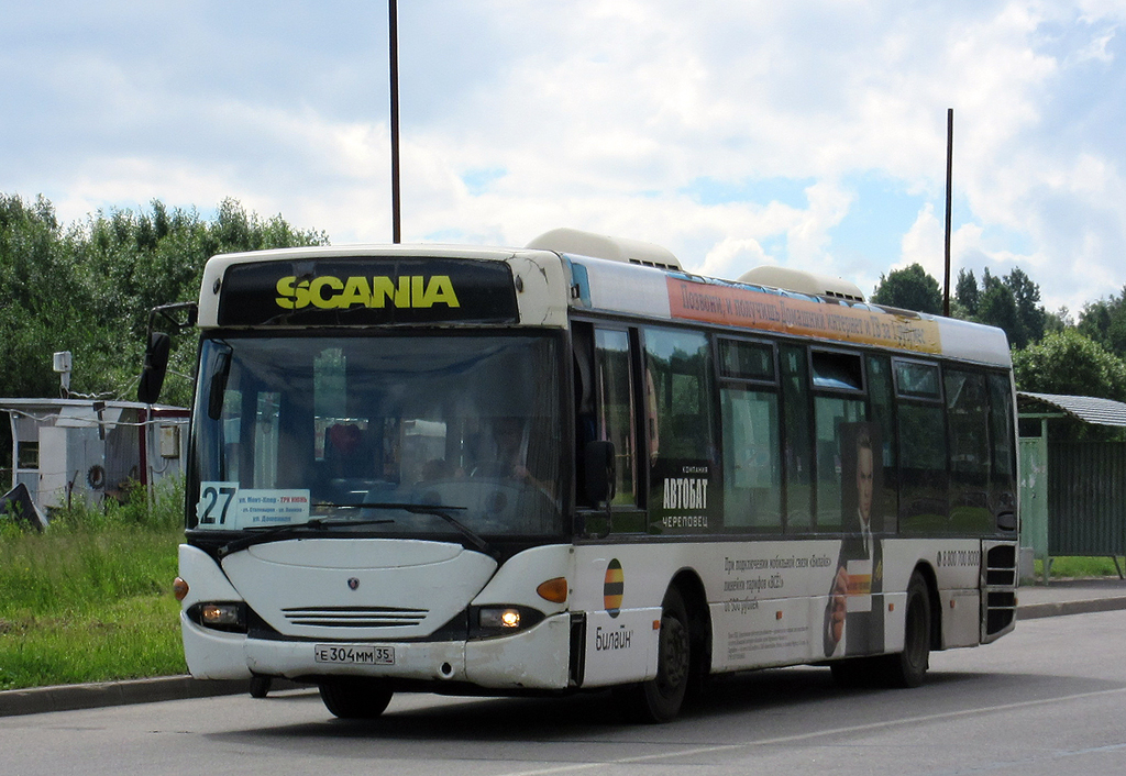 Вологодская область, Scania OmniLink I (Скания-Питер) № Е 304 ММ 35