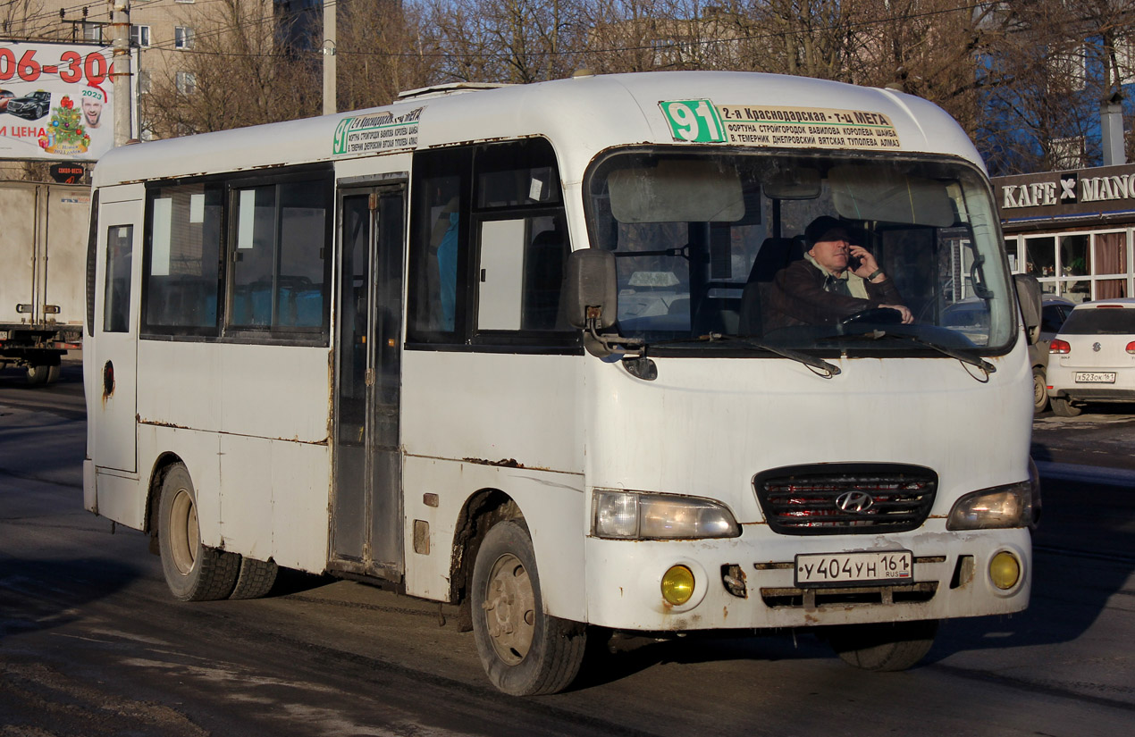 Ростовская область, Hyundai County LWB C09 (ТагАЗ) № У 404 УН 161