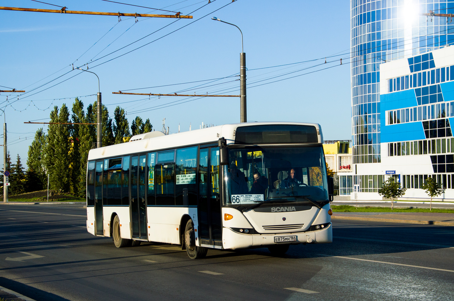 Пензенская область, Scania OmniLink II (Скания-Питер) № Е 875 МН 164