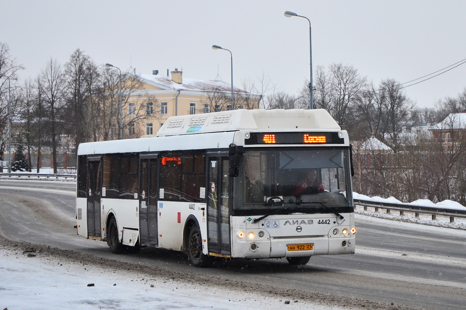 Санкт-Петербург, ЛиАЗ-5292.67 (CNG) № 4442