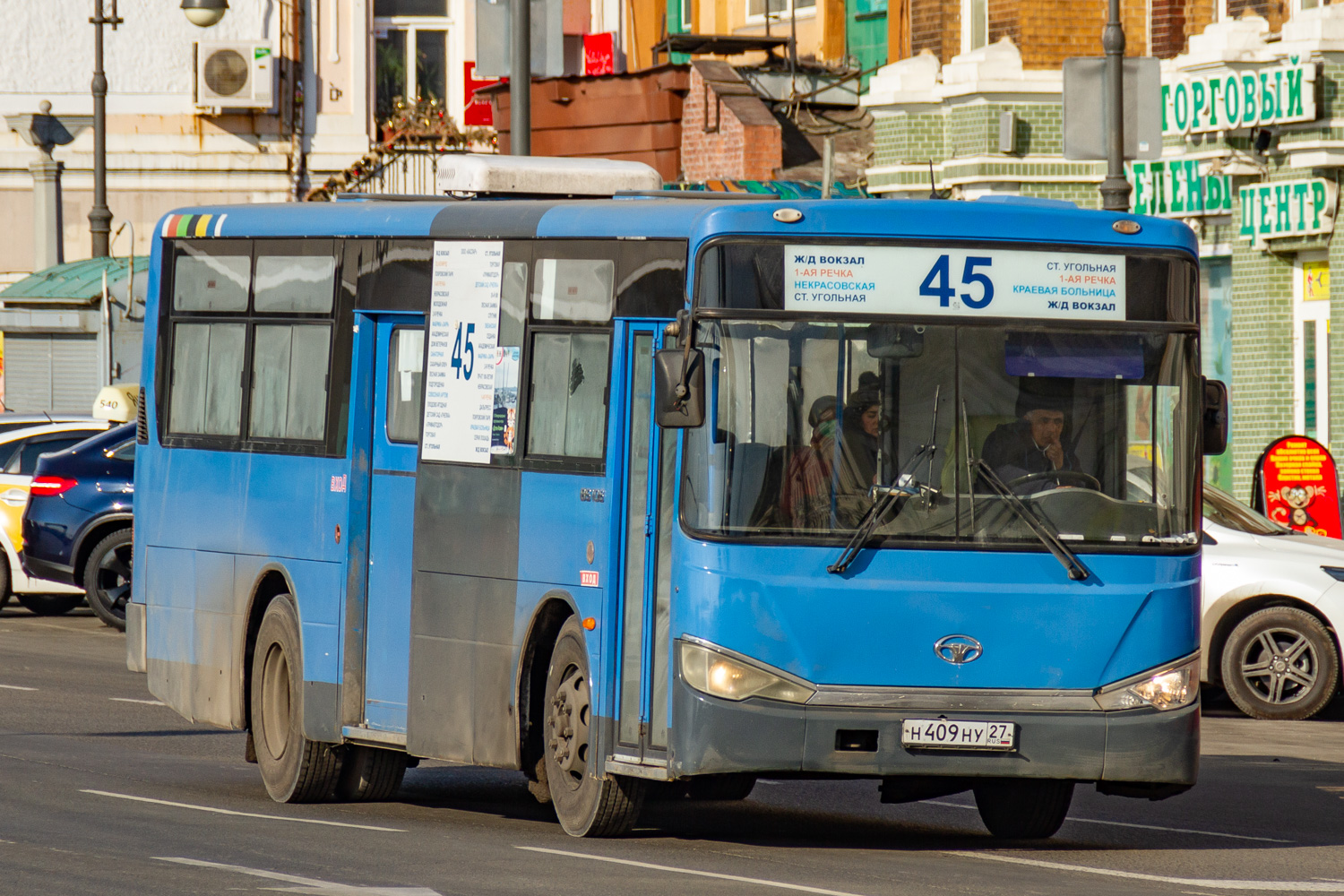 Приморский край, Daewoo New BS106 № Н 409 НУ 27