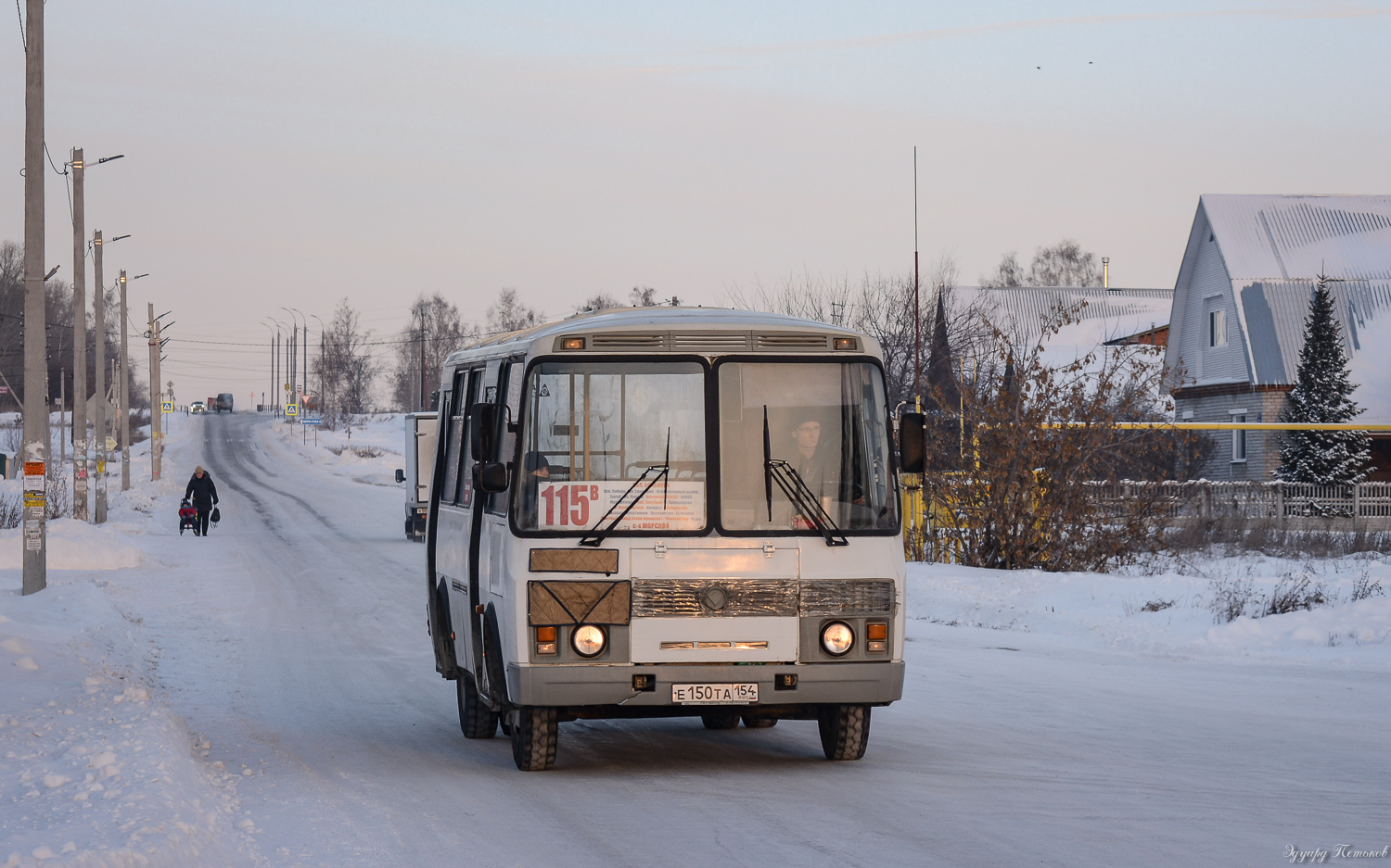 Новосибирская область, ПАЗ-32054 № Е 150 ТА 154