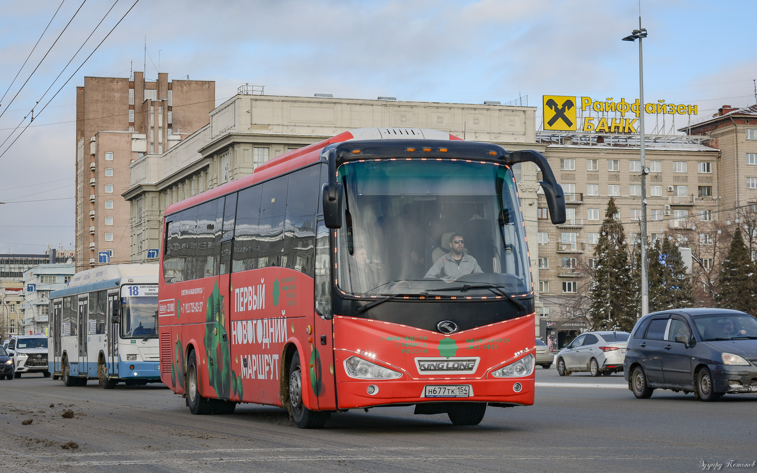 Новосибирская область, King Long XMQ6127C № Н 677 ТК 154