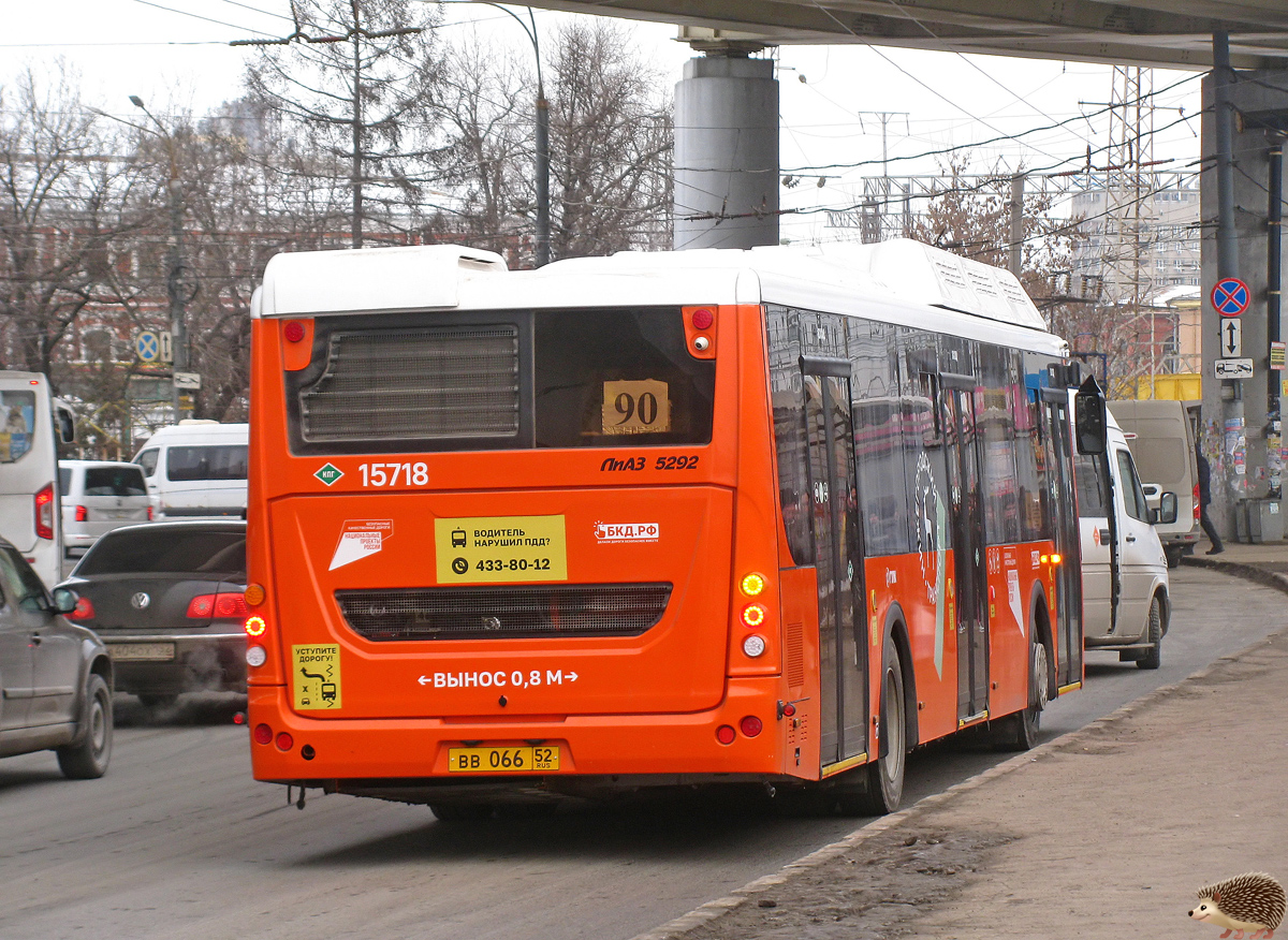 Нижегородская область, ЛиАЗ-5292.67 (CNG) № 15718