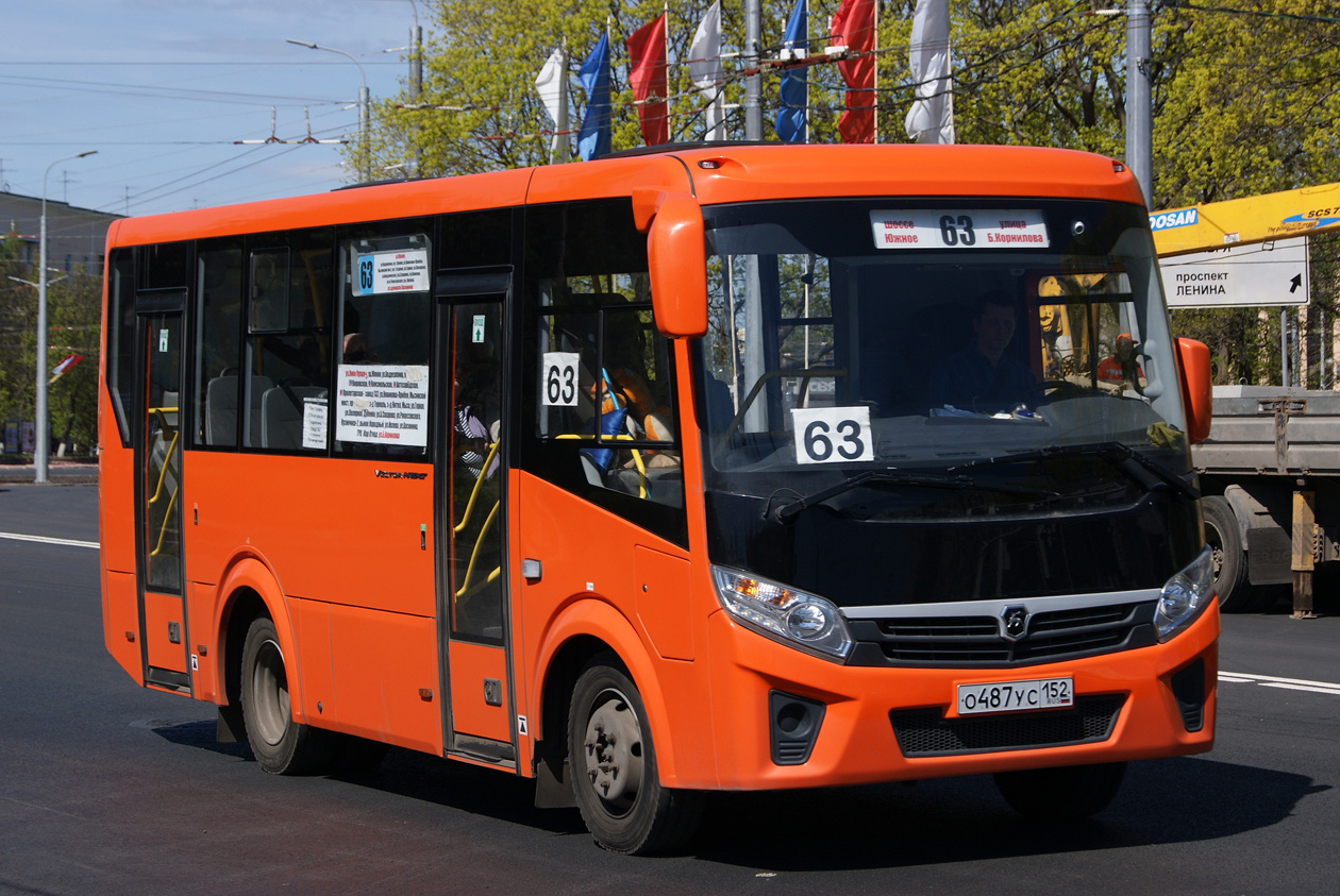 Нижегородская область, ПАЗ-320405-04 "Vector Next" № О 487 УС 152