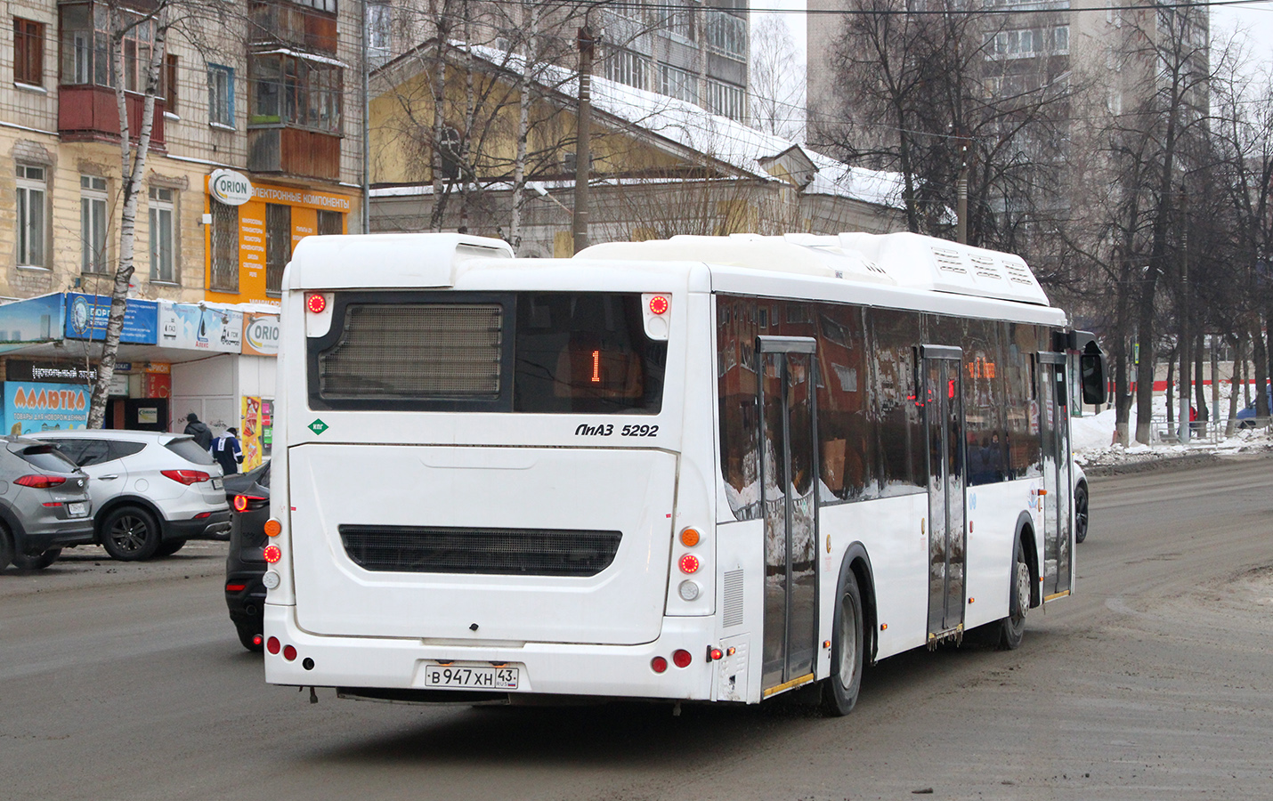 Кировская область, ЛиАЗ-5292.67 (CNG) № В 947 ХН 43