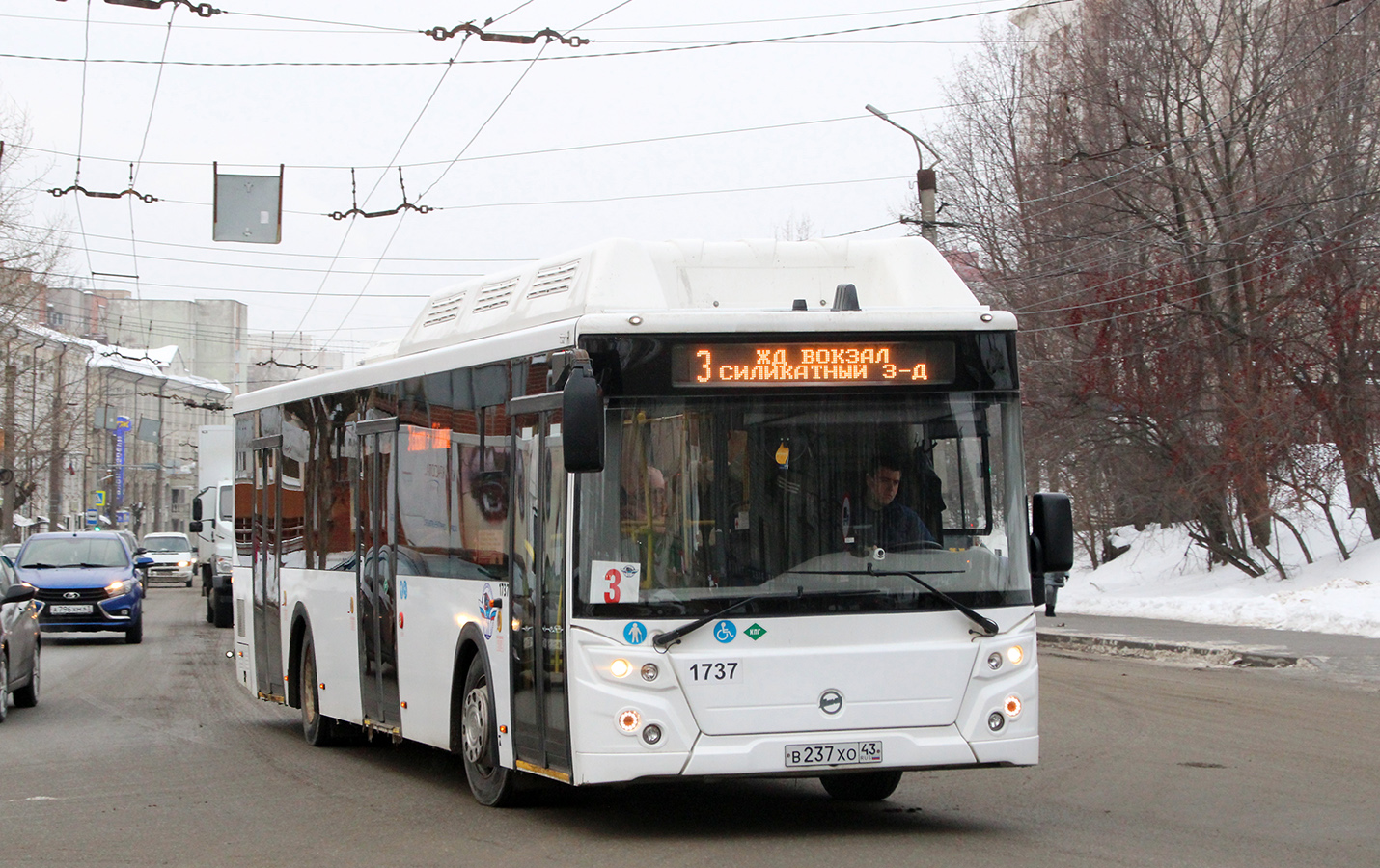 Кировская область, ЛиАЗ-5292.67 (CNG) № В 237 ХО 43