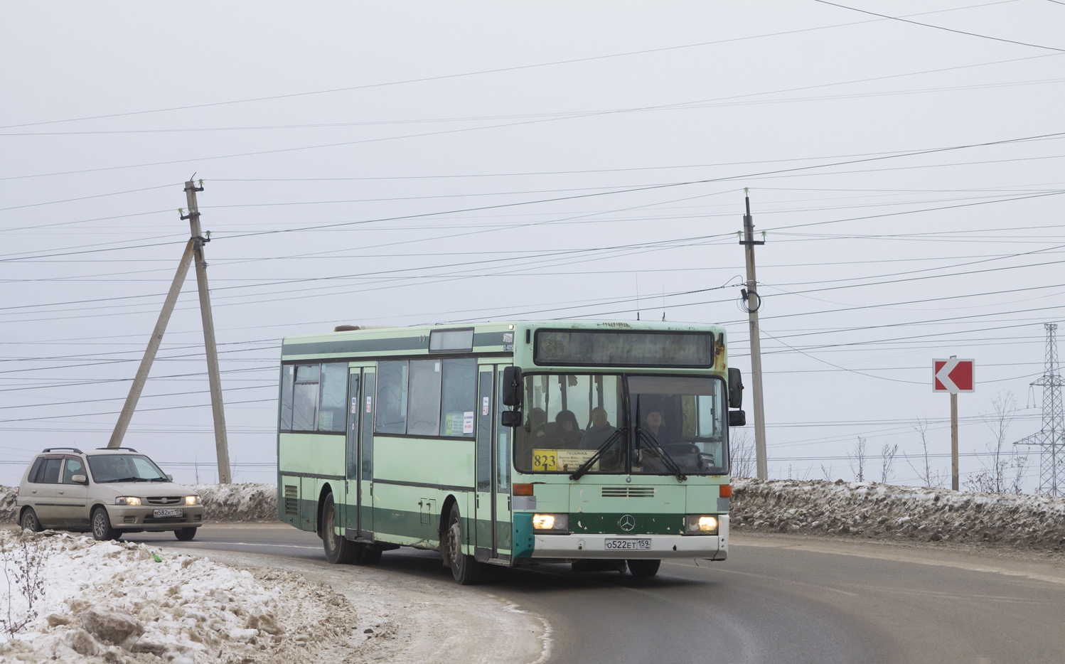 Пермский край, Mercedes-Benz O405 № О 522 ЕТ 159