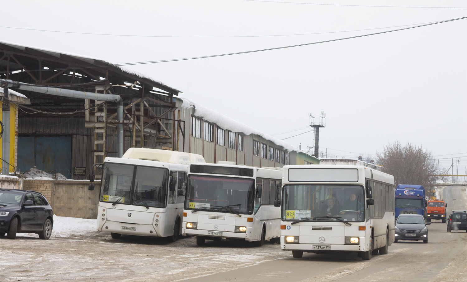 Пермский край, Mercedes-Benz O405N2 (SAM) № К 437 АР 159; Пермский край — Разные фотографии