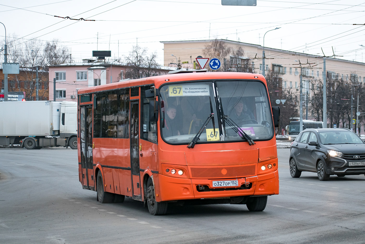 Нижегородская область, ПАЗ-320414-05 "Вектор" № О 327 ОР 152