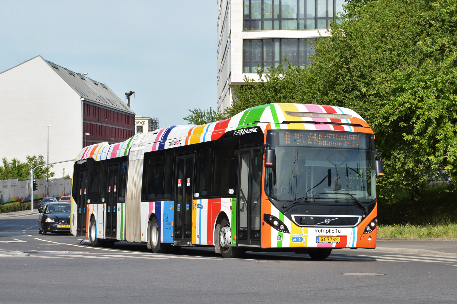 Люксембург, Volvo 7900A Hybrid № 86