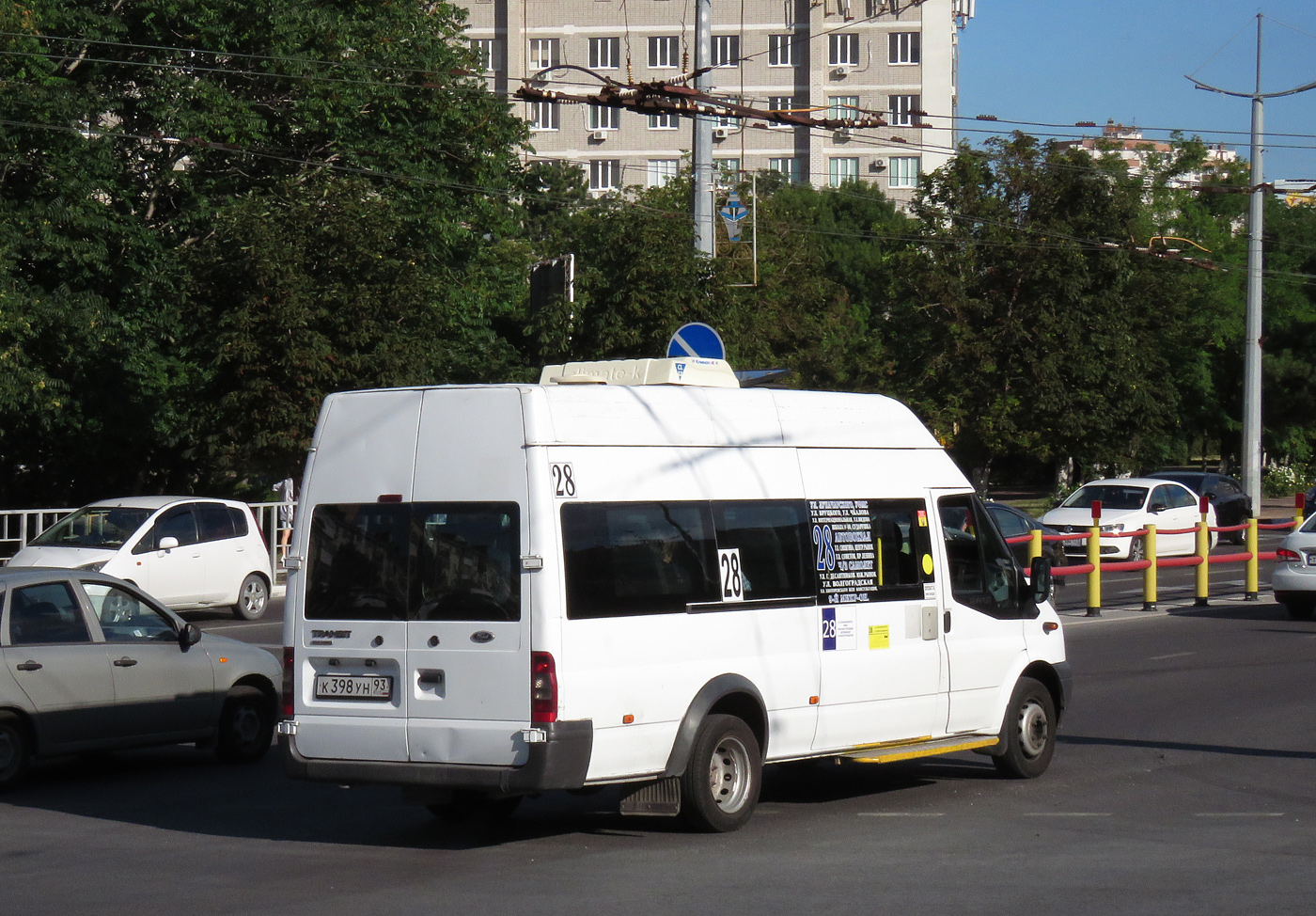 Краснодарский край, Имя-М-3006 (Z9S) (Ford Transit) № К 398 УН 93