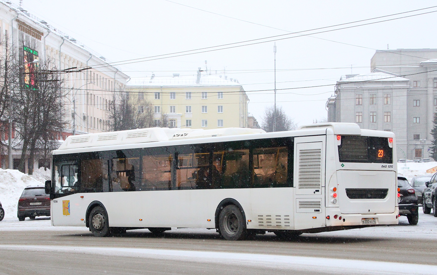 Кировская область, ЛиАЗ-5292.67 (CNG) № В 200 ХО 43