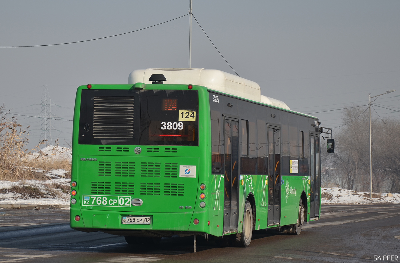 Алматы, Golden Dragon XML6125CN (Hyundai Trans Auto) № 3809