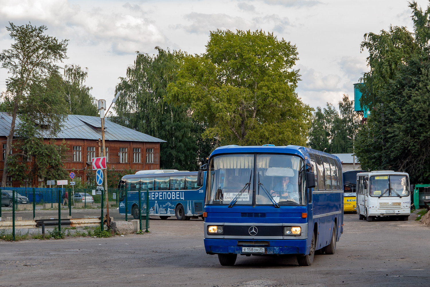 Вологодская область, Mercedes-Benz O303-11ÜHE № Е 158 ОН 35