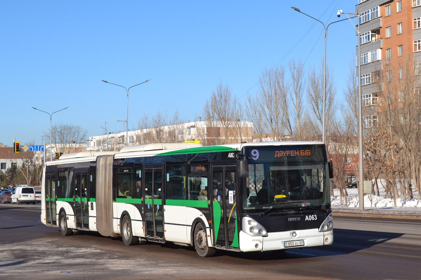 Астана, Irisbus Citelis 18M № A063