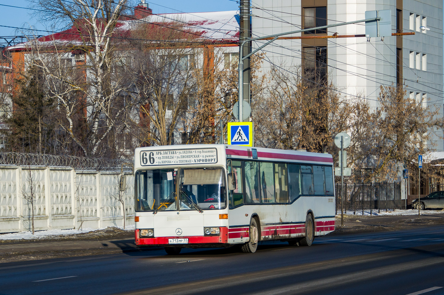 Пензенская область, Mercedes-Benz O405N2 № А 713 МР 33