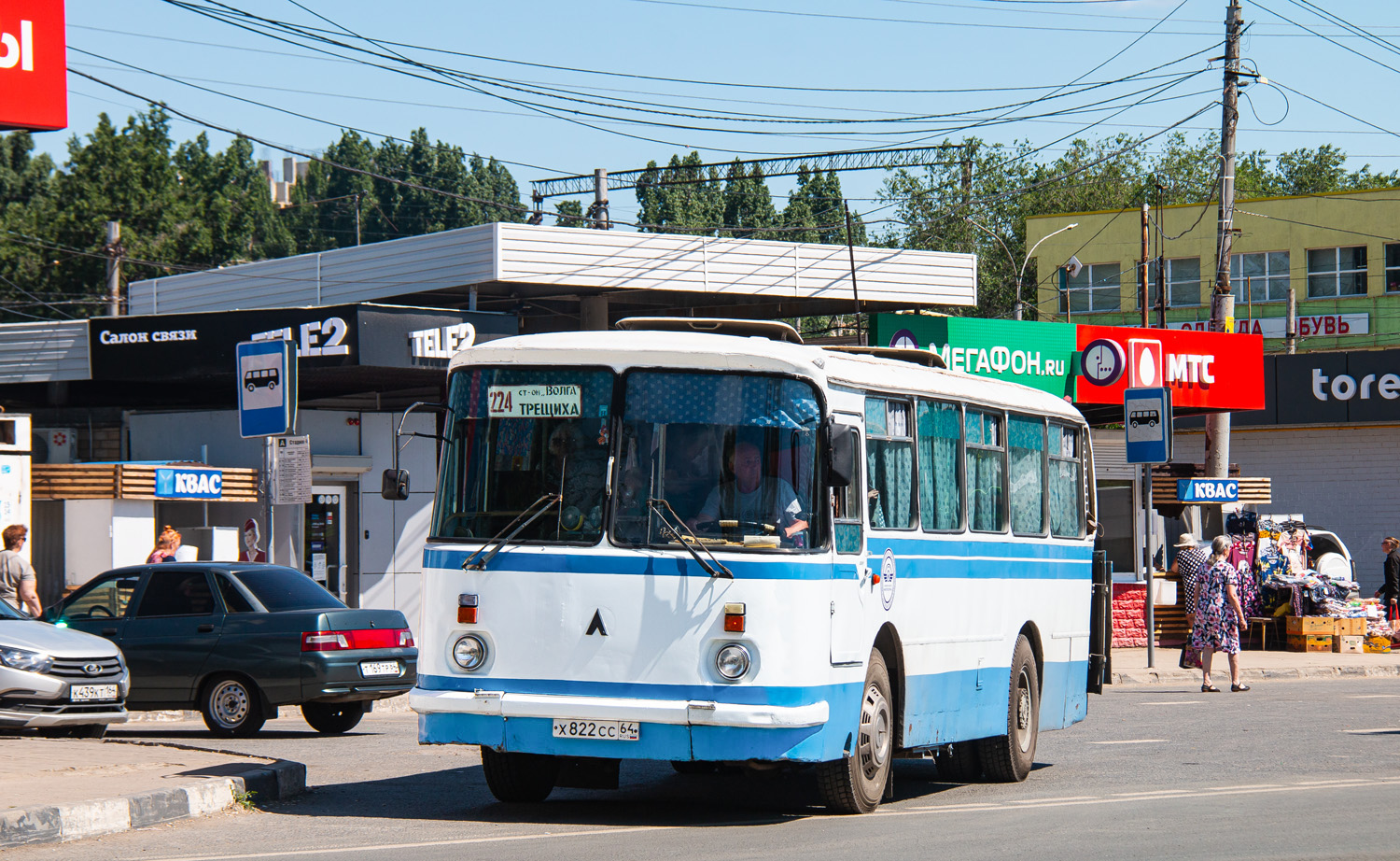 Саратовская область, ЛАЗ-695Н № Х 822 СС 64