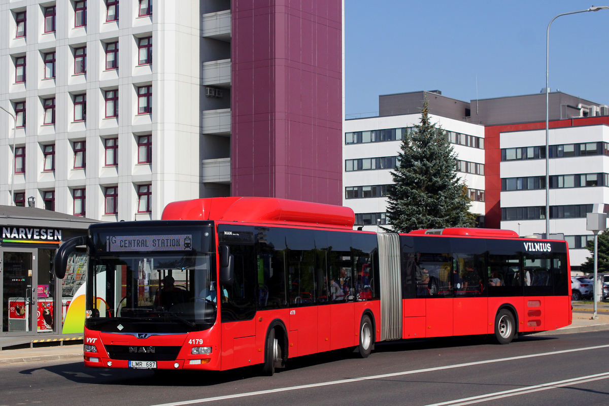 Литва, MAN A23 Lion's City G NG313 CNG № 4179