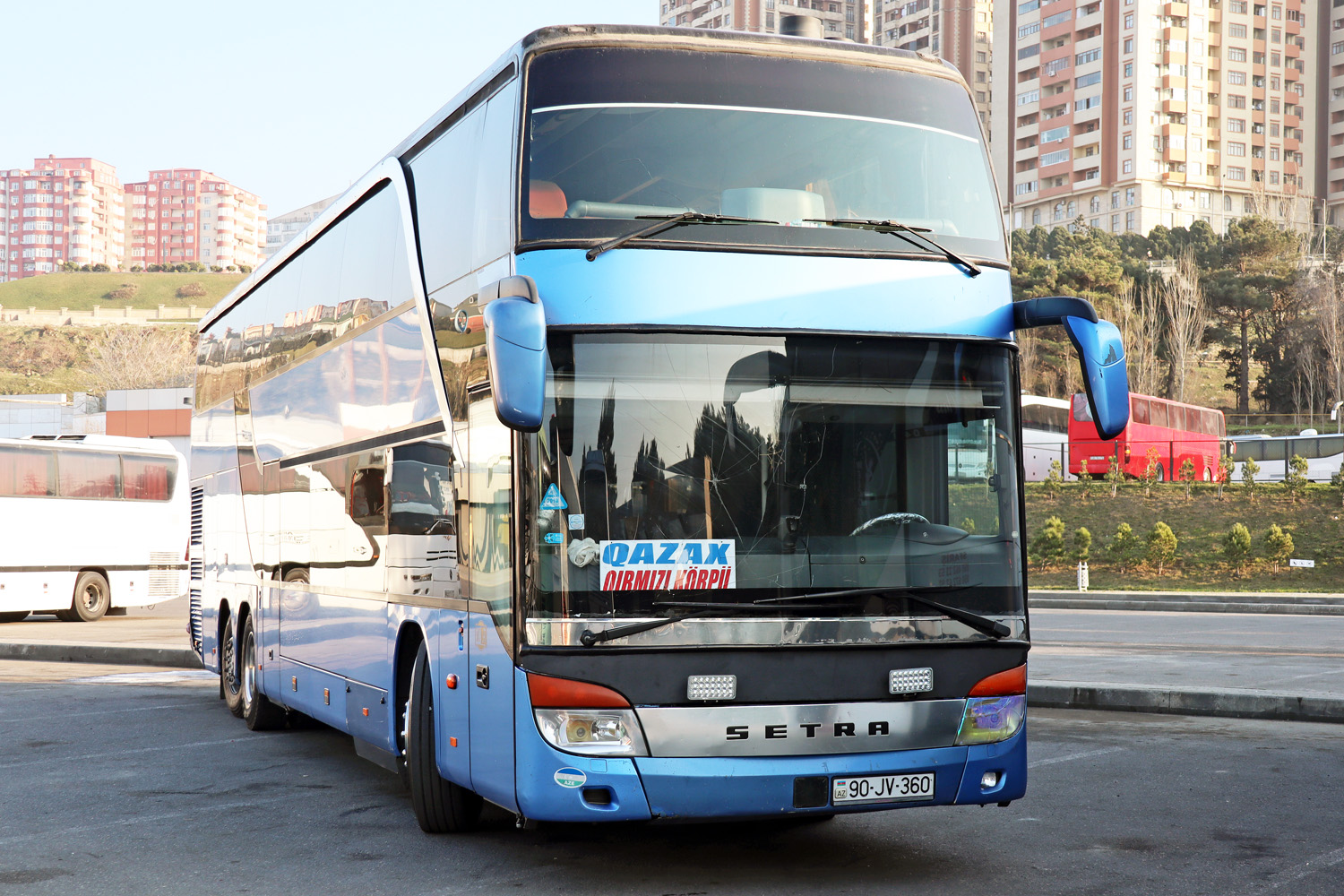 Азербайджан, Setra S431DT № 90-JV-360