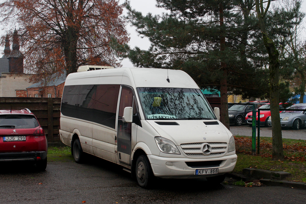 Литва, Mercedes-Benz Sprinter W906 518CDI № KFV 868