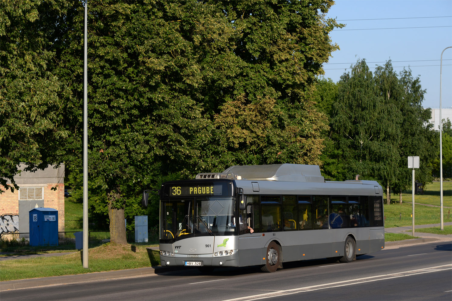 Литва, Solaris Urbino III 12 CNG № 961
