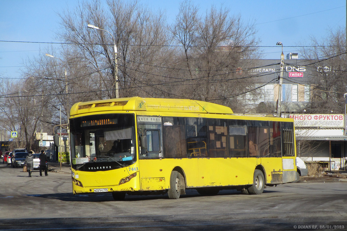 Волгоградская область, Volgabus-5270.G2 (CNG) № 7443