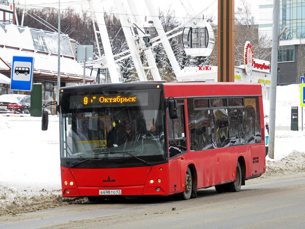 Кировская область, МАЗ-206.067 № В 698 ТО 43