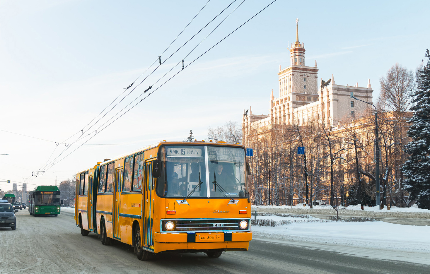 Челябинская область, Ikarus 280.02 № АК 305 74