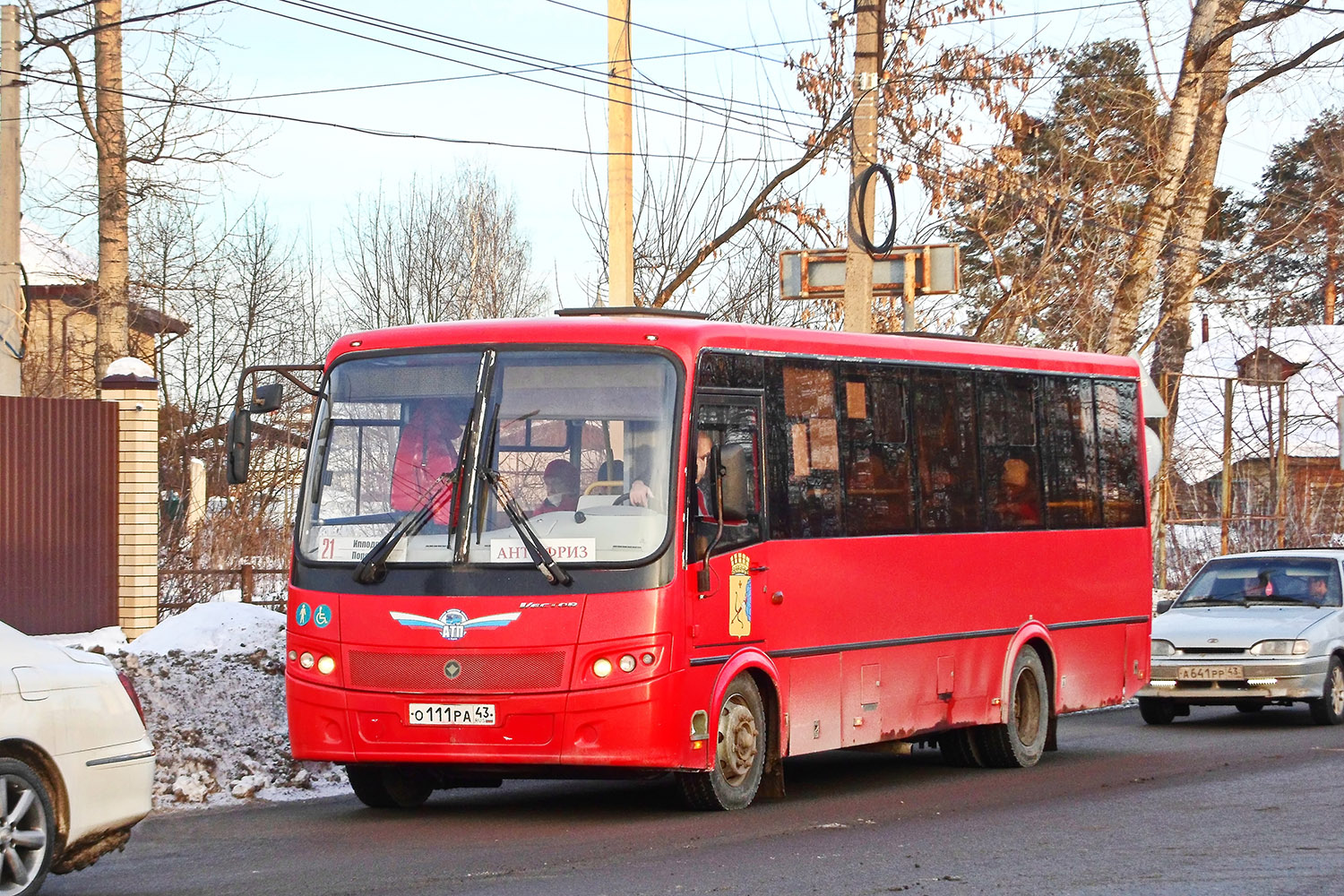 Кировская область, ПАЗ-320414-05 "Вектор" (1-2) № О 111 РА 43