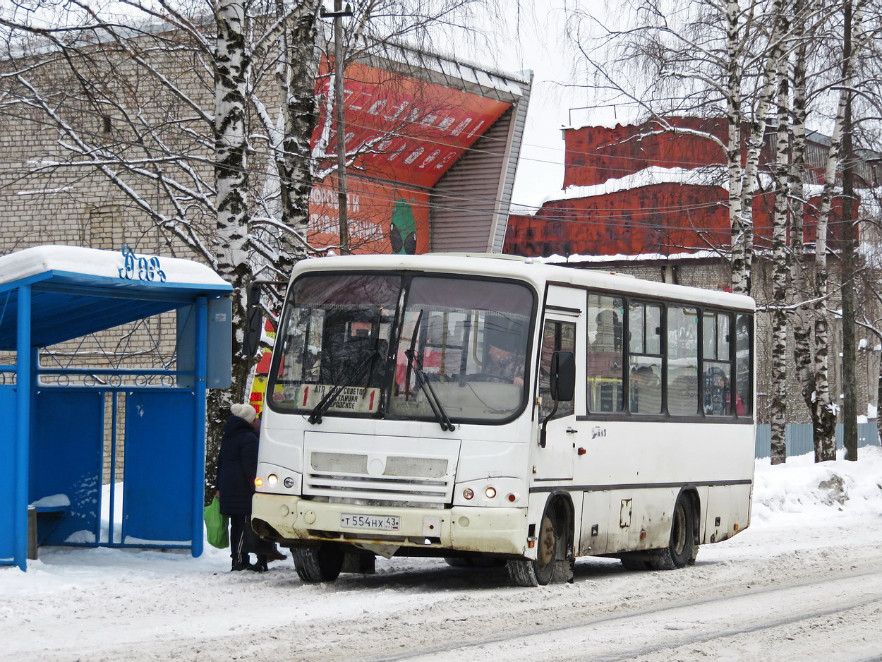 Кировская область, ПАЗ-320402-05 № Т 554 НХ 43