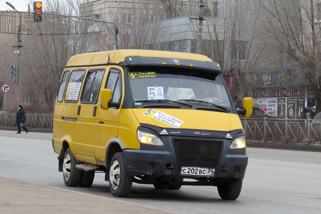 Волгоградская область, ГАЗ-322132 (XTH, X96) № С 202 ВС 34