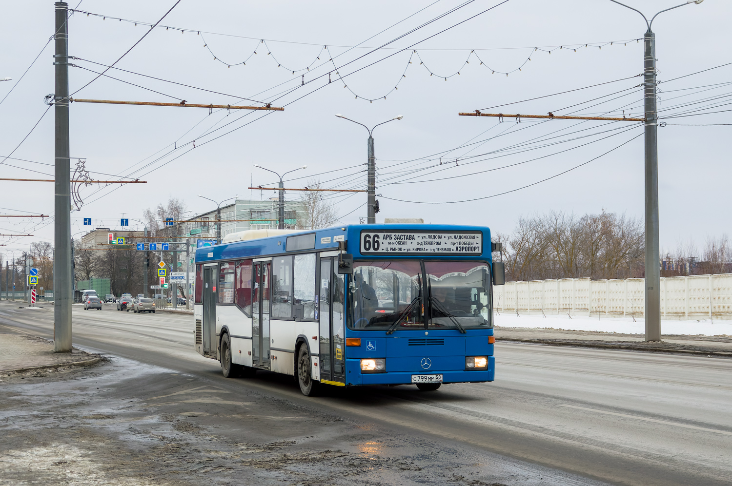 Пензенская область, Mercedes-Benz O405N2 № С 799 ММ 58