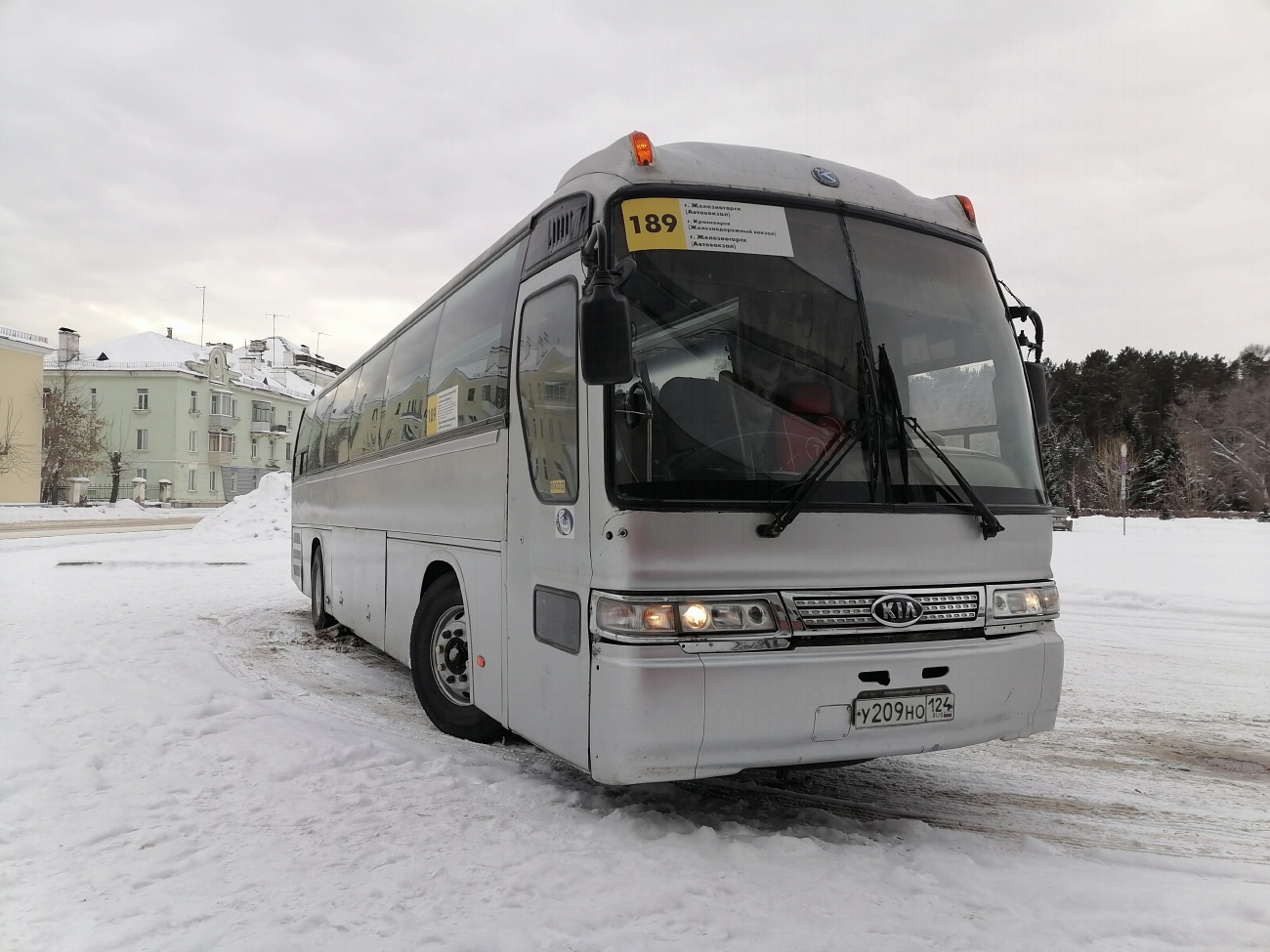 Красноярский край, Kia AM948 Granbird SD I № У 209 НО 124