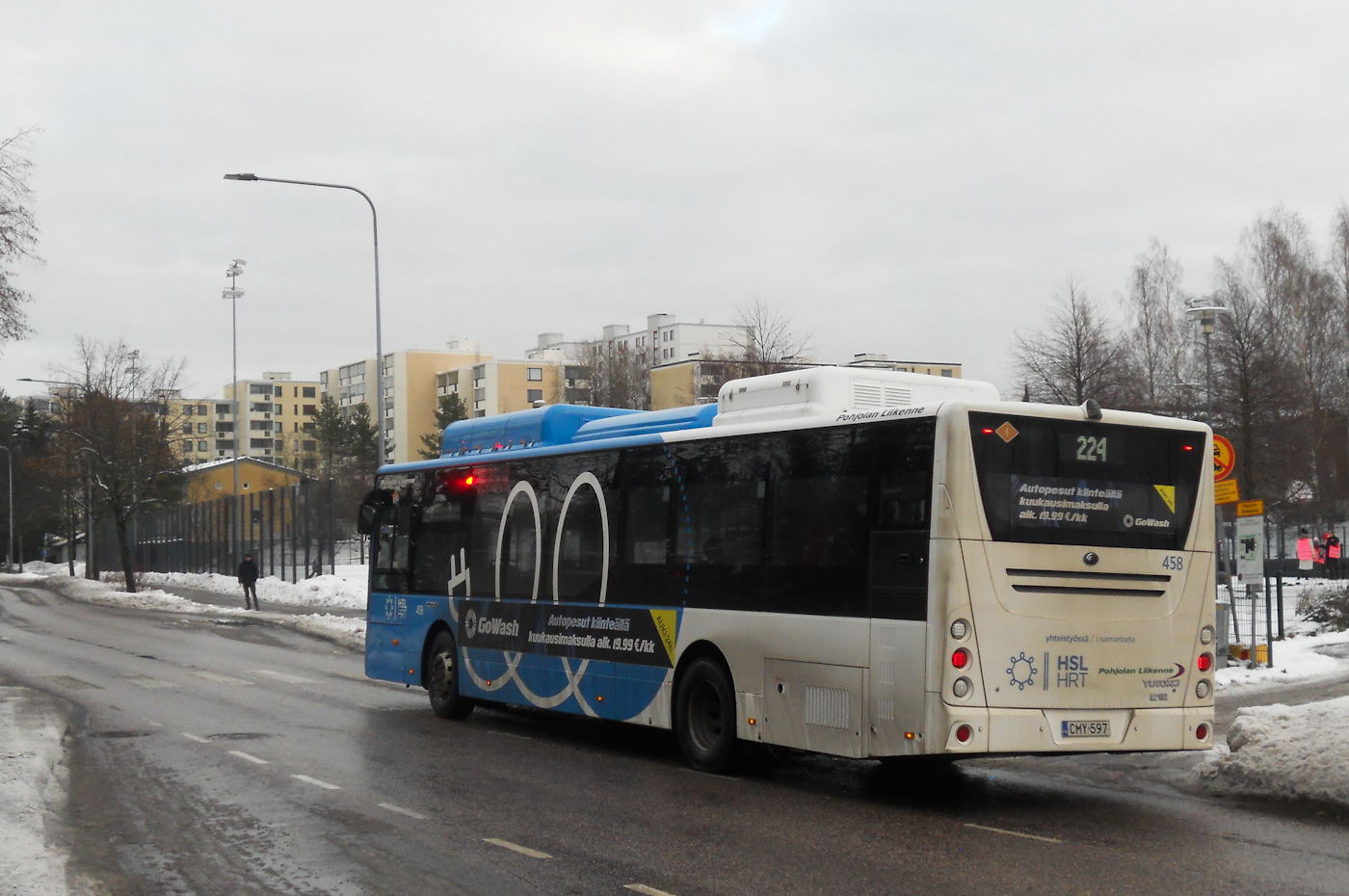 Финляндия, Yutong E12 (ZK6128BEVG) № 458