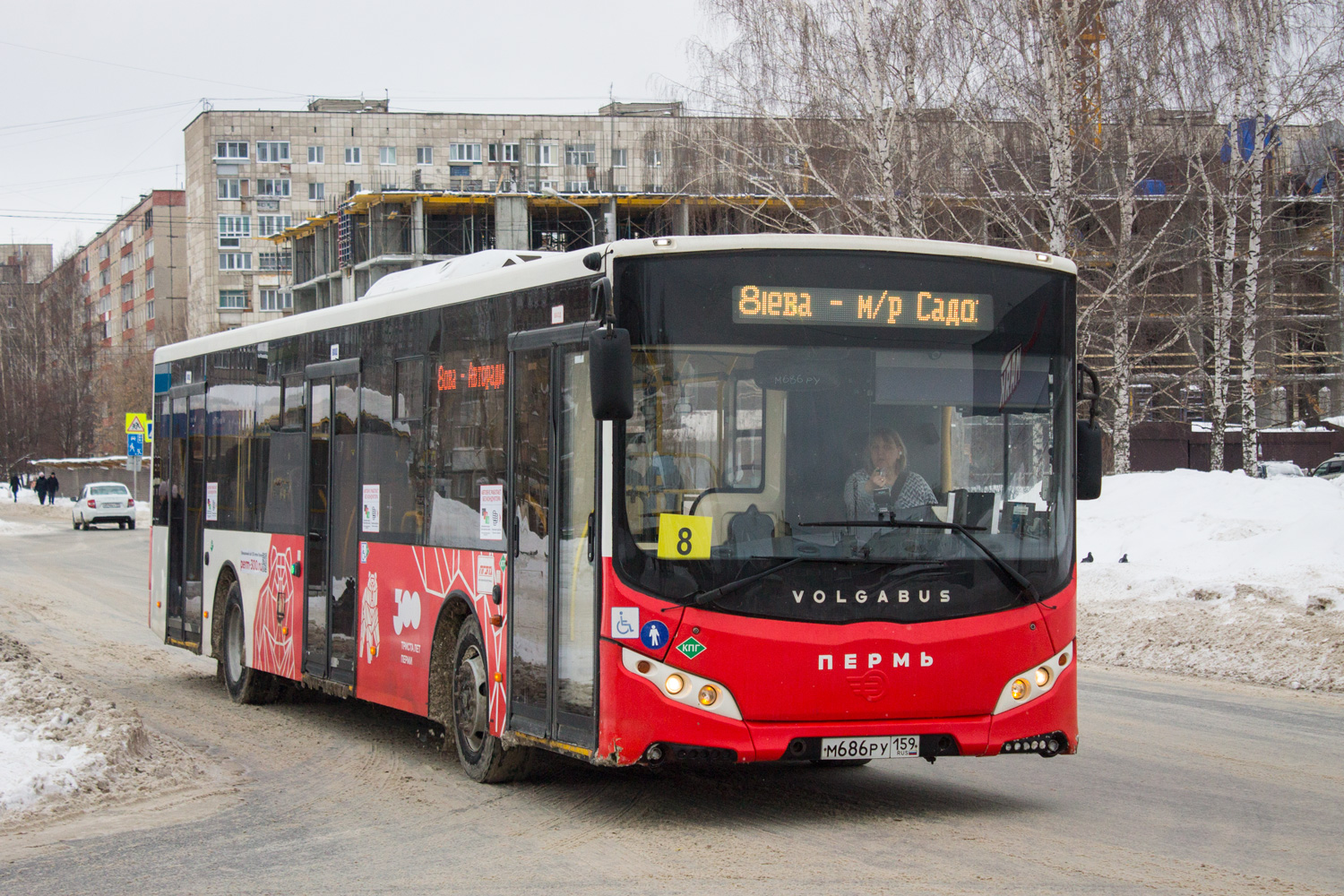 Пермский край, Volgabus-5270.02 № М 686 РУ 159