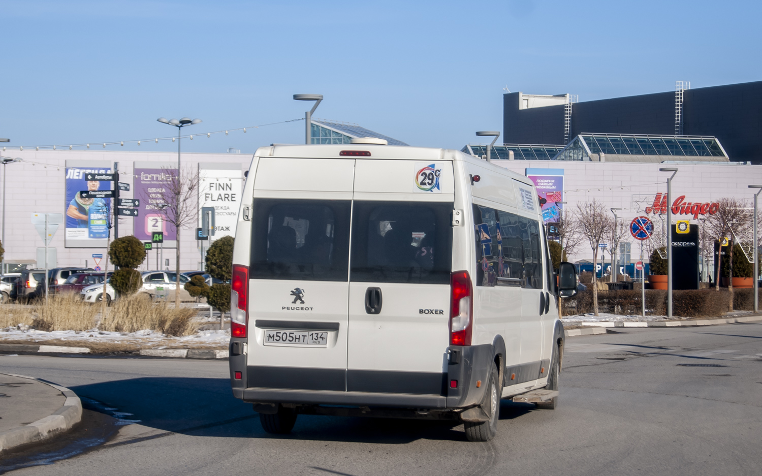 Волгоградская область, Автодом-21080* (Peugeot Boxer) № М 505 НТ 134