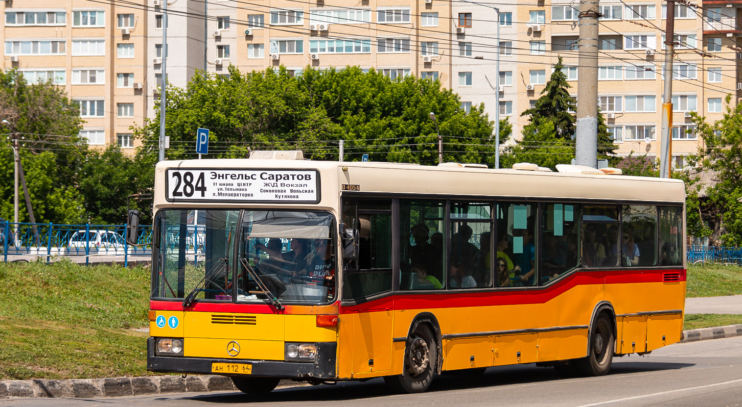 Саратовская область, Mercedes-Benz O405N2 № АН 112 64