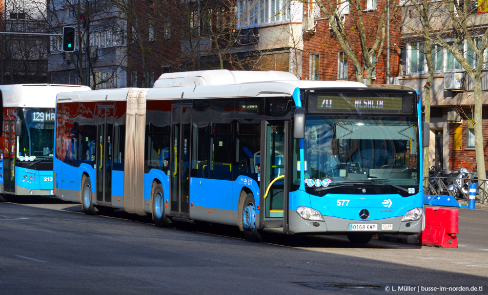 Испания, Mercedes-Benz Citaro C2 G NGT № 577