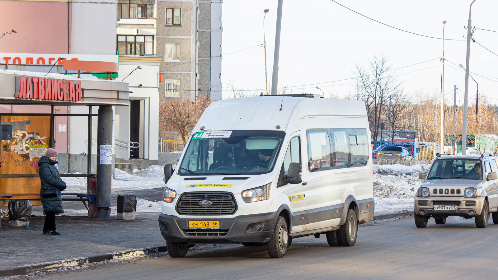 Свердловская область, Ford Transit FBD [RUS] (X2F.ESG.) № КМ 148 66