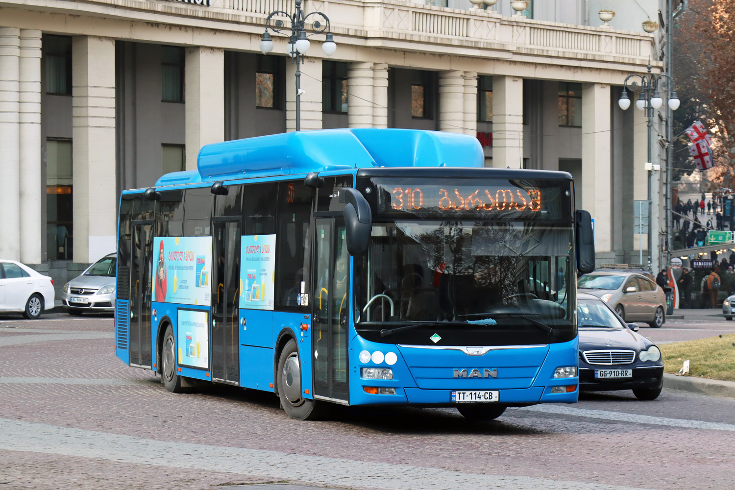 Грузия, MAN A21 Lion's City NL313 CNG № TT-114-CB