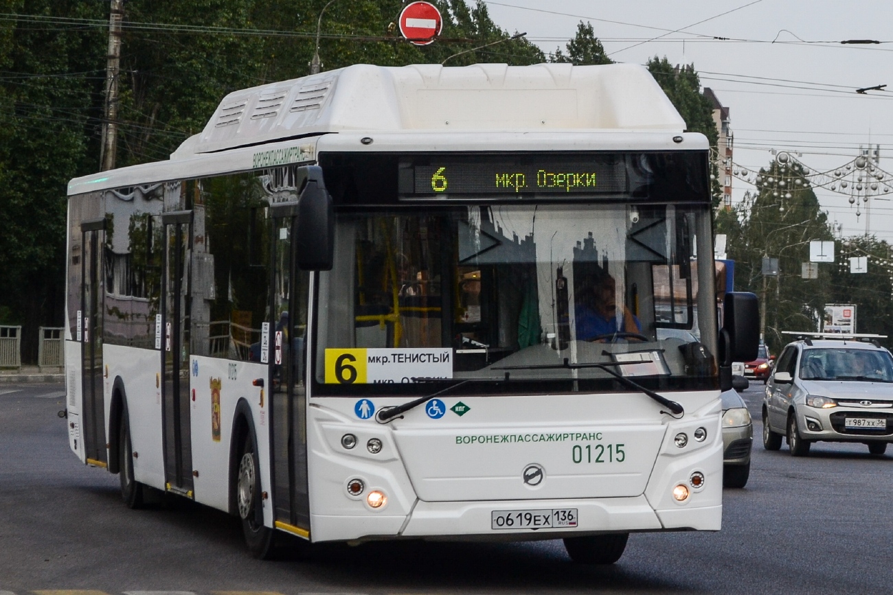 Воронежская область, ЛиАЗ-5292.67 (CNG) № 01215