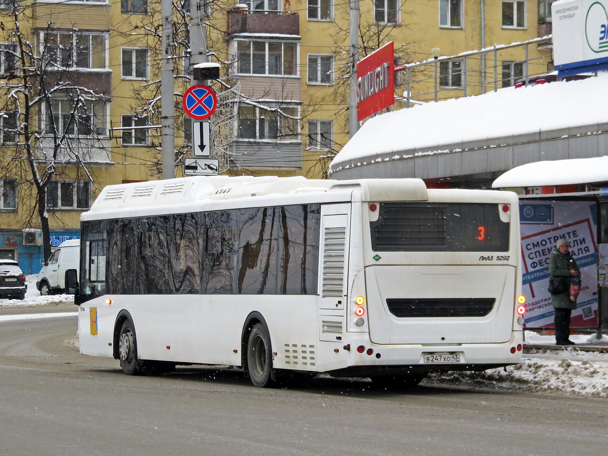 Кировская область, ЛиАЗ-5292.67 (CNG) № В 247 ХО 43