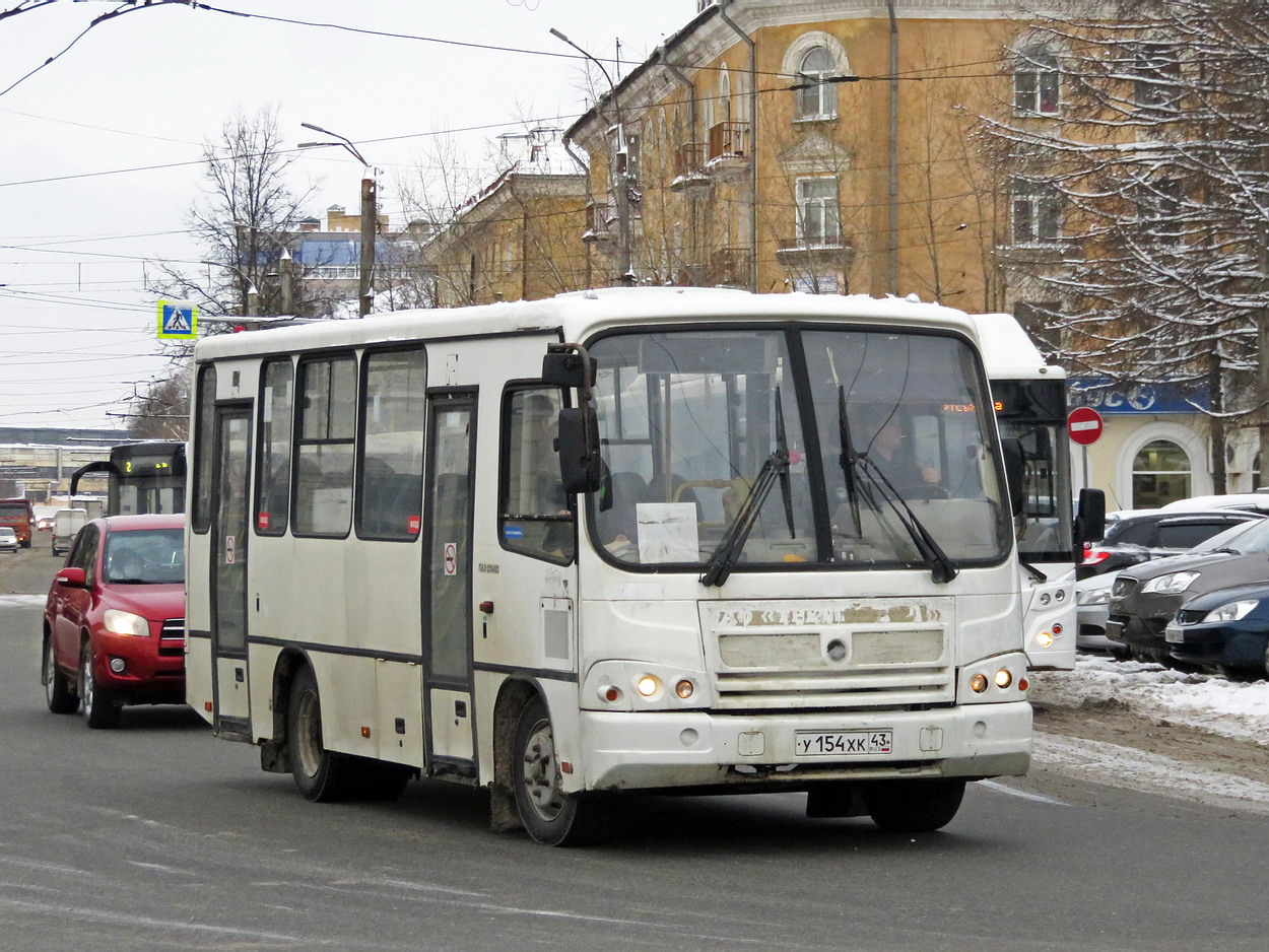 Кировская область, ПАЗ-320402-05 № У 154 ХК 43