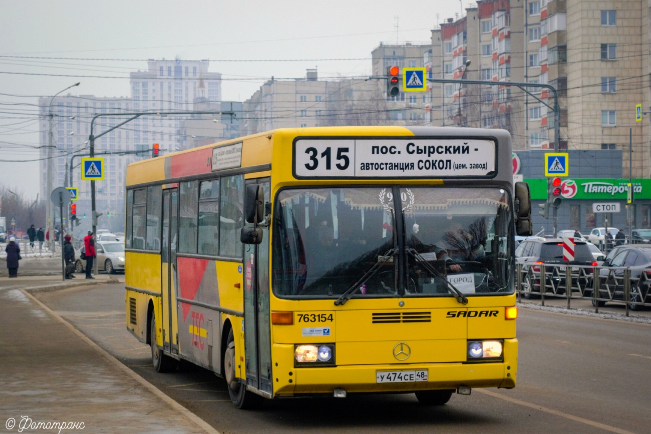 Липецкая область, Mercedes-Benz O405 № У 474 СЕ 48