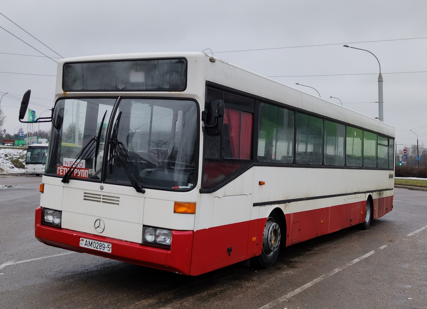 Obwód miński, Mercedes-Benz O405 Nr АМ 0289-5