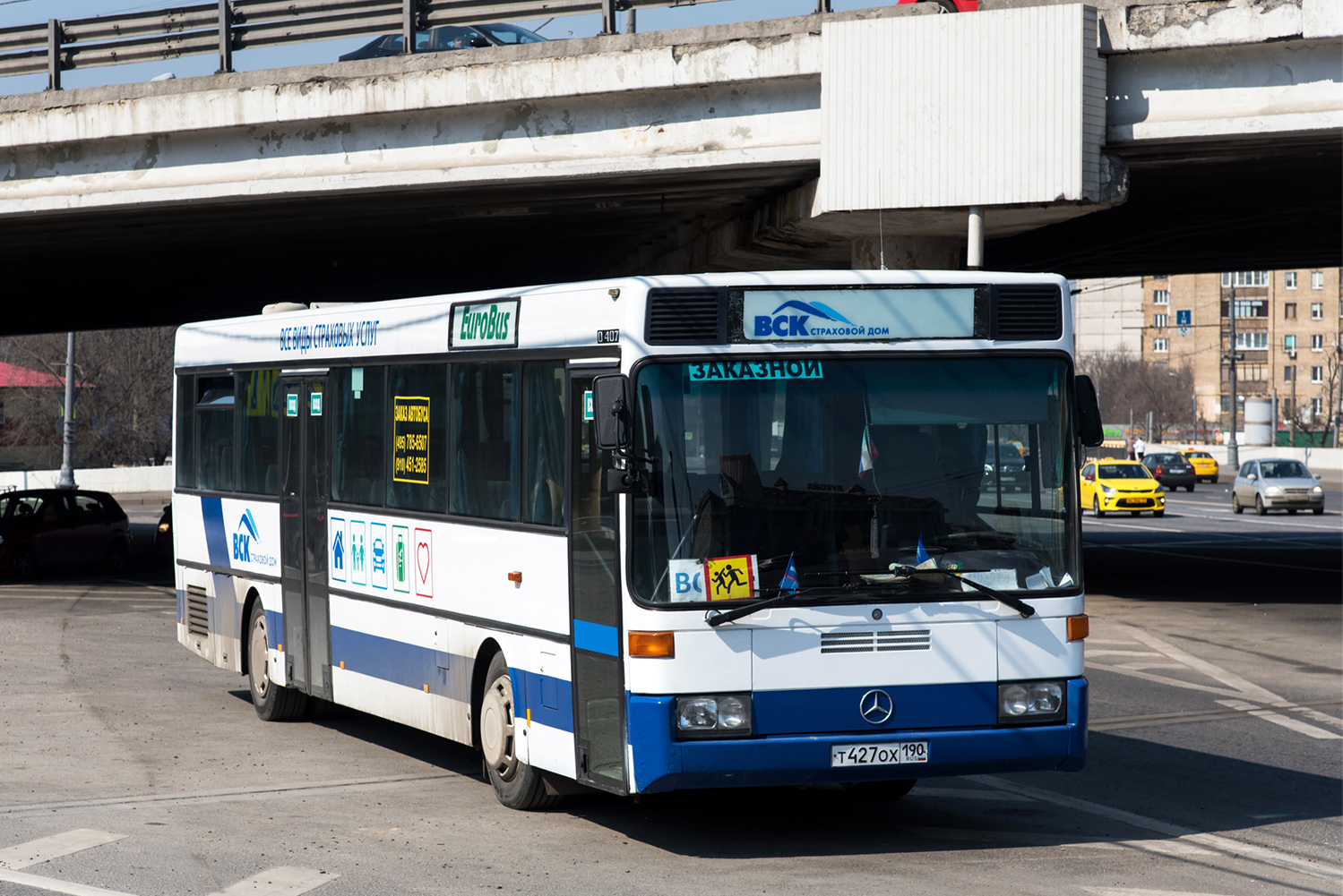 Москва, Mercedes-Benz O407 № Т 427 ОХ 190